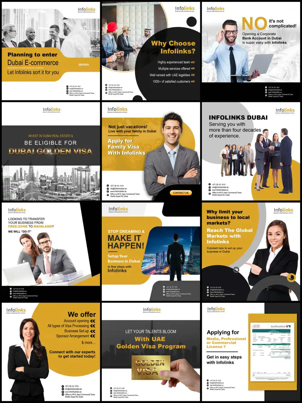 Infolinks July social media campaign